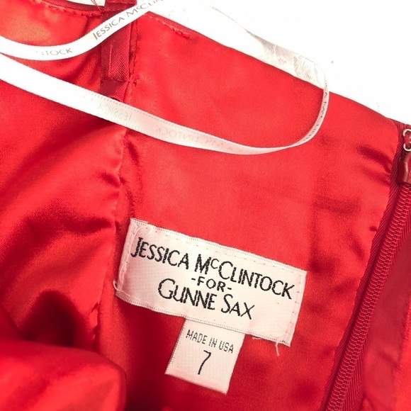 Jessica McClintock for Gunne Sax Dress Cocktail - Picture 7 of 11